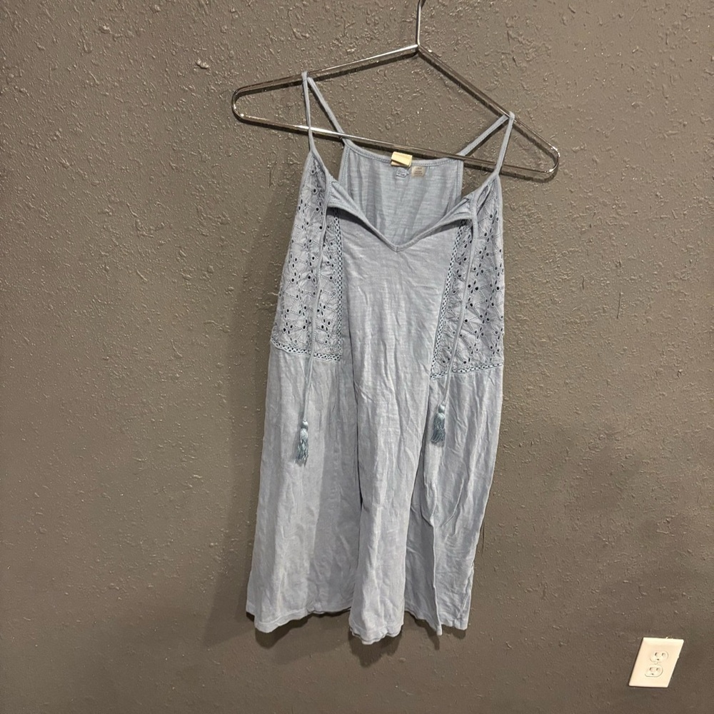 Roxy Sleeveless Dress with Lace Details